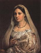 RAFFAELLO Sanzio Wearing veil woman oil painting artist